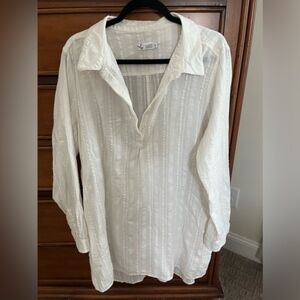 Carve Designs Textured White Tunic